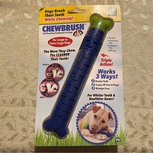 As Seen On TV Chewbrush Self-Brushing Toothbrush for Dogs